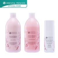 ราคา Oriental Princess แพ็ค 3 ชิ้น Oriental Beauty Lovely Sakura Shower Cream 400 ml.& Body Lotion 400ml.& Deodorant 70ml. (4329717987)