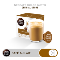 ราคา NESCAFE DOLCE GUSTO แคปซูลกาแฟ CAFÉ AU LAIT แคปซูลกาแฟคั่วบด 16 แคปซูล 1 กล่อง (4231828627)