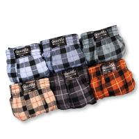 ราคา 100 Salueng กางเกงบ๊อกเซอร์ (BOXER) ผ้ายืดนิ่ม เอว 26-60" ลายสก๊อต (5643148557)