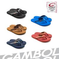 ราคา GAMBOL แกมโบล รองเท้าแตะลำลองชาย GM11354 Size 40-44 (6360299518)