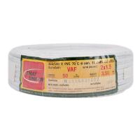 ราคา THAI UNION สายไฟ VAF 2 X 1.5 X 50 เมตร |ROL| (9807845883)