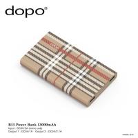 ราคา dopo Power Bank รุ่น B13 (Tan) 13000 mAh รับประกัน 1 ปี (แบตเตอรี่สำรอง พาวเวอร์แบงค์ Power Bank) (2679902032)