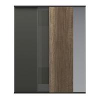 ราคา SB DESIGN SQUARE SB FURNITURE ชุดห้องนอน ตู้เสื้อผ้าบานเลื่อน Leno ขนาด 180x60x230 ซม. - สีอ่อน (5636600468)