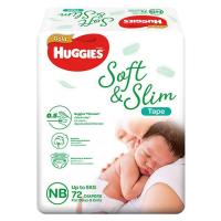 ราคา ฮักกี้ส์ โกลด์ ซอฟท์แอนด์สลิม ผ้าอ้อมเด็กแบบเทป ขนาด NB แพ็ค 72 ชิ้น (8964488738)