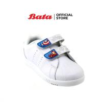 ราคา Bata MARVEL Avengers logo รองเท้าผ้าใบ รองเท้านักเรียน รองเท้าพละ แบบแปะ สีขาว ลายซุปเปอร์ฮีโร่ รหัส 3411039 School (3141909669)