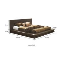 ราคา SB DESIGN SQUARE SB FURNITURE ชุดห้องนอน Zen เตียง ขนาด 6 ฟุต (241x222x90 ซม.) - (6636596898)