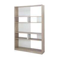 ราคา INDEX LIVING MALL ชั้นวางของ รุ่นเมนี่ ขนาด 120 ซม. - ลายไม้ธรรมชาติ/ขาว (1697667314)