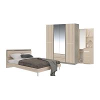 ราคา SB DESIGN SQUARE SB FURNITURE ชุดห้องนอน Ricchi ขนาด 6 ฟุต สีโอ๊คอ่อน (6040482729)