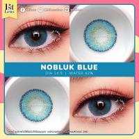 ราคา (ส่งฟรี) คอนแทคเลนส์ รุ่น ★ NOBLUK BLUE ★ (0.00 ถึง -5.50) Dreamcolor1 Contact Lens | รายเดือน | สายตาสั้น | สีฟ้า (1299495785)