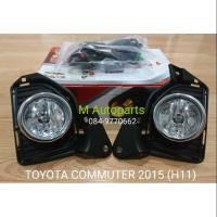 ราคา ​ไฟ​ตัด​หมอก​ ไฟ​สปอร์ตไลท์​รถตู้​ ฝาครอบ​ชุบ​ TOYOTA​ COMMUTER​ 2015​ / โตโยต้า คอมมิวเตอร์ (1832910633)