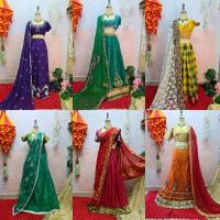 ราคา พร้อมส่ง ชุดอินเดีย ชุดส่าหรี ชุดแลงก้า มือสอง สินค้าจากอินเดีย (2773047560)