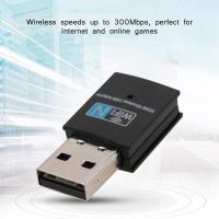 ราคา [READY STOCK] Usb Wireless N Wifi อะแดปเตอร์เครือข่าย Lan Card 802 . 11 N 300 M Windows 10 (1978002404)
