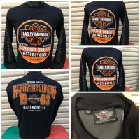 ราคา เสื้อยืดแขนยาวสีดําสําหรับ Harley Davidson - 1903 (3581218702)