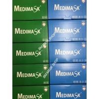 ราคา หน้ากากอนามัย Medimask สีเขียว/สีฟ้า ราคาพิเศษ #Medimask #หน้ากากอนามัย (3257831621)