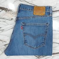 ราคา กางเกงยีนส์ Levi's ของแท้ FROM U.S.A. รุ่น511 เอว36 ยาว33 ป้ายหนัง ขาเดฟ ซิป, ผ้ายืดCOTTON93% Made in PAKISTAN (SL122) (3449007016)