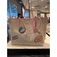 ราคา พร้อมส่ง กระเป๋า coach ทรงชอปปิ้ง coach tote คอลเลคชั่นใหม่ (3060018857)