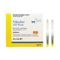 ราคา Vibravet ไวบร้าเวท ยาก้างปลา รักษาการติดเชื้อทางเดินอาหาร ทางเดินหายใจ สุนัข แมว dog cat (11435750719)