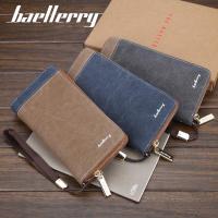 ราคา กรอกโค้ดBASPV122ลดเพิ่ม สินค้าพร้อมส่ง Baellerry กระเป๋าสตางค์ กระเป๋าสตางค์ผู้ชาย ใบยาว (5354043358)