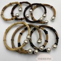 ราคา กำไลหางช้างไทย หัวบัวเงินแท้ขนาด8มิล ส่งฟรี (3451919611)