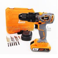 ราคา สว่านแบต ไร้แปรงถ่าน3ระบบ IMAX IMCD 20BL สว่านไร้สายimax 20v BL (6280109001)