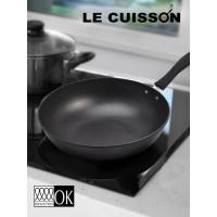 ราคา ช้อปดีมีคืน Le Cuisson กระทะทอด กระทะผัด กระทะเคลือบ 12 นิ้ว ไม่ติดกระทะ ใช้กับเตาแม่เหล็กไฟฟ้าได้ Frying Pan (2523855753)