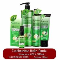 ราคา ลด50 ใส่โค้ด3ZF9VBQ Catherine hair tonic shampoo conditioner Tonic Serum แคทเธอรีน แฮร์โทนิค แชมพู ครีมนวด เซรั่ม (6252350441)