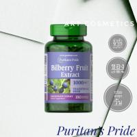 ราคา Puritan s Pride Bilberry 1000 mg 180 softgels No 99 (11128121552)