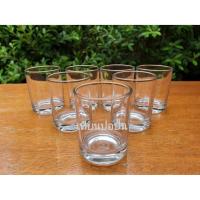 ราคา แก้วเป๊ก2ออนซ์ 7ใบ แก้วชอต แก้วใส่เทียน Shot Glass แก้วเทียนหอม (4536963532)