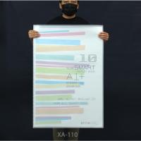 ราคา แฟ้มโปสเตอร์ A1 610 920mm แฟ้มใส่เอกสาร แฟ้มสะสมผลงาน 10ช่อง ปกอ่อน Slim Series (2365675502)