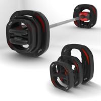 ราคา 40Kg บาร์เบล ดัมเบล ปรับน้ำหนักได้ 40Kg Adjustable Barbell Dumbbell (11022007173)