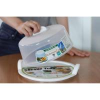 ราคา ถาดรอง ฝาครอบ อุ่นอาหาร เข้าไมโครเวฟ ถาดรองจานอาหารสำหรับเข้าไมโครเวฟ ฝาครอบไมโครเวฟ จานรองเข้าไมโครเวฟ (3261760129)