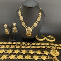 ราคา Vintage Jewelry ชุดเครื่องประดับไทย สร้อยคอ ต่างหูคลิป เข็มขัดหัวเข็มขัด สร้อยสังวาลย์ (7017869965)