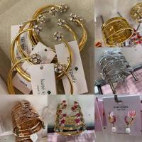 ราคา Kate spade ต่างหู กำไล มีหลายแบบของแท้100 (5094147924)