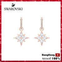 ราคา ส่งจากกรุงเทพ Swarovski ต่างหูระย้า เครื่องประดับแฟชั่นสตรี คริสตัลต่างหูระย้า โรสโกลด์ ของแท้ 100 (11006884595)