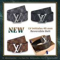 ราคา สอบถามก่อนกดซื้อ แท้ New LV Initiales 40 mm Reversible Belt (13245396854)
