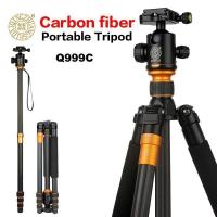 ราคา QZSD Q999C By Mastersat Professional Carbon Fiber Tripod Monopod Ball Head For DSLR Camera Portable Camera Stand (2270304311)
