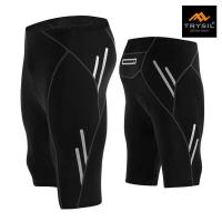 ราคา Lee Bicycle กางเกงปั่นจักรยาน TRYSIL ขาสั้น เป้าเจล 20D สีดำ A4a (2202389529)