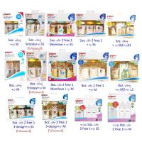 ราคา ของแท้ งานไทย ขวดนมพีเจ้นคอกว้างสีชาและขาวขุ่น Pigeon PPSU PPWN 5oz จุก SS 8oz จุก M (764573532)