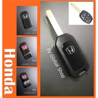 ราคา โค้ด NEWFLIP0000 ลด 80 บาท กรอบกุญแจ ฮอนด้า Honda แบบพับ Accord CRV Civic พร้อมโลโก้ H ถ่านรีโมท CR1616 (930371490)