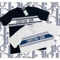 ราคา พร้อมส่ง เสื้อยืดงานป้าย Dior Christian ลายใหม่ล่าสุด (10826061734)