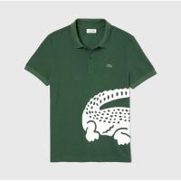 ราคา เสื้อโปโล Lacoste Regular Fit Oversized Crocodile Print แท้จาก King Power (9410800394)