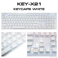 ราคา Three C NUBWO KEYCAP X21 คีย์ไทย ไฟทะลุ PINK WHITE Black White (10322028418)