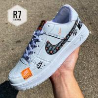 ราคา รองเท้าผ้าใบNlKE Air Force 1 JUST DO IT (3968948650)