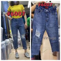 ราคา กางเกงยีนส์ ทรงบอยเอวสูง มี2สี ยีนส์ ดำฟอก งานจริงสวยมากค่ะ ป้าย Vintage วินเทจ (3967424499)