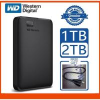 ราคา ส่งจากกรุงเทพ WD Elements External HardDisk 2 TB เอ็กซ์เทอนอล ฮาร์ดดิสก์ Harddisk HDD 2TB สีดำ Portable Storage (13409229261)