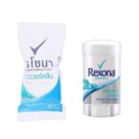 ราคา rexona เรโซนา สติ๊ก shower clean และ passion (7452352844)