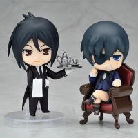 ราคา 10ซม Anime Black Butler 68 Sebastian Michaelis 117 Nendoroid โมเดลตุ๊กตาพีวีซีของเล่นสําหรับเด็ก (11559457741)