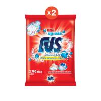 ราคา PRO Blue Plus ผงซักฟอก โปร บลูพลัส 2700 กรัม 2 ถุง (525688990)