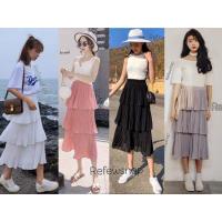 ราคา กระโปรงพลีท แต่ง3ชั้น กระโปรงชั้น กระโปรงยาว3ชั้นอัดพลีท กระโปรง3ชั้น กระโปรงพลีทสามชั้น กระโปรงอัดพลีท (2471284126)