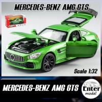 ราคา โมเดลรถ เหล็ก มีเสียงมีไฟ รถเบ นซ์ Mercedes Benz AMG GTS สเกล 1 32 ยาว 15cm มีฐานมีกล่อง MINIAUTO (1209606034)